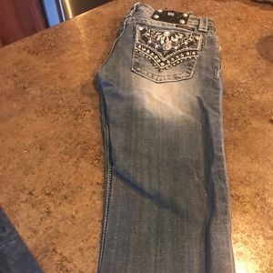 EUC Girls Miss Me Capris Size 16